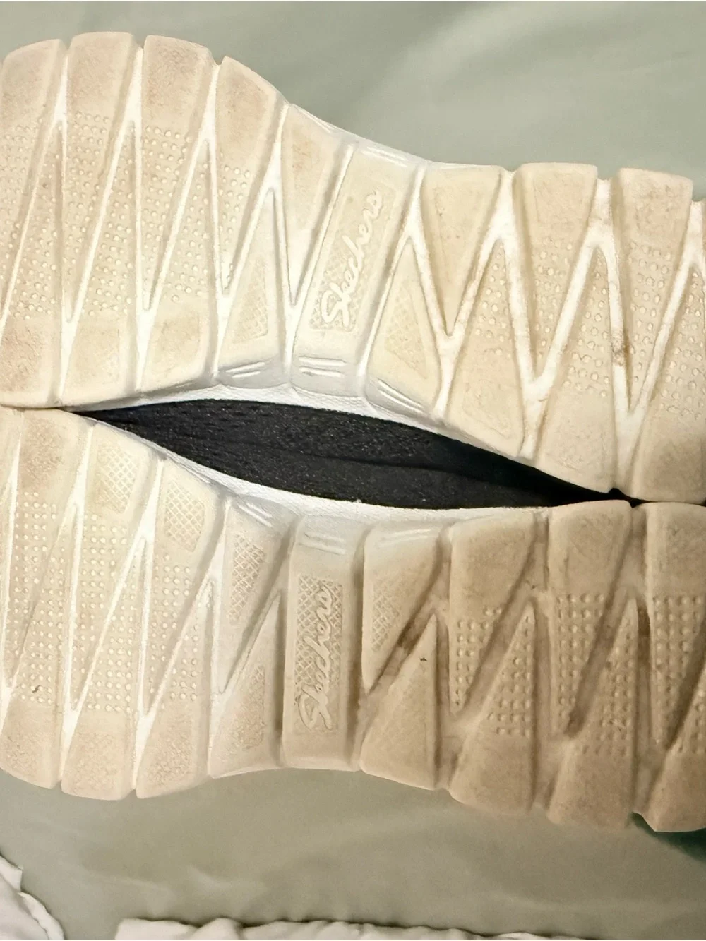 Skechers memory foam slip on sneakers